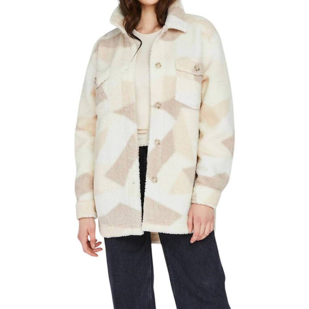 NEW GENTLE FAWN oaklynn shacket in ivory
